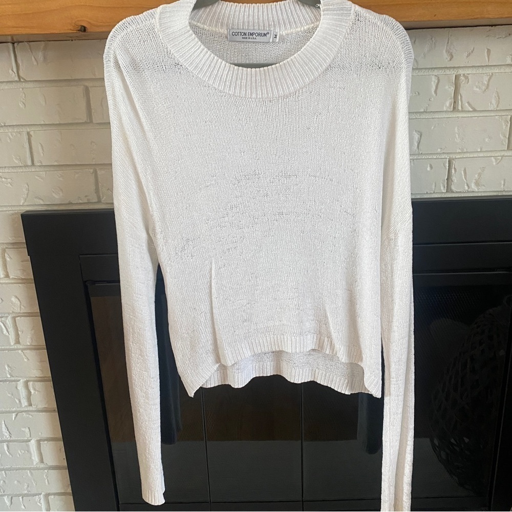 Chenille Crew neck